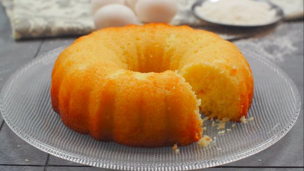 Bolo de Arroz Cru