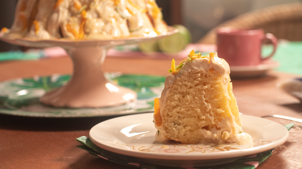 Bolo de Arroz Cítrico
